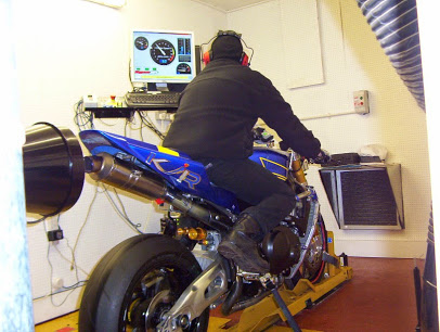 Motorcycle service diagnostic equipment
