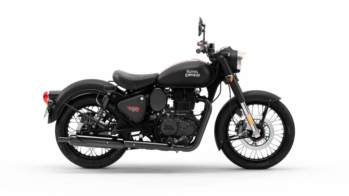 Royal Enfield Classic 350 - Dark Stealth Black